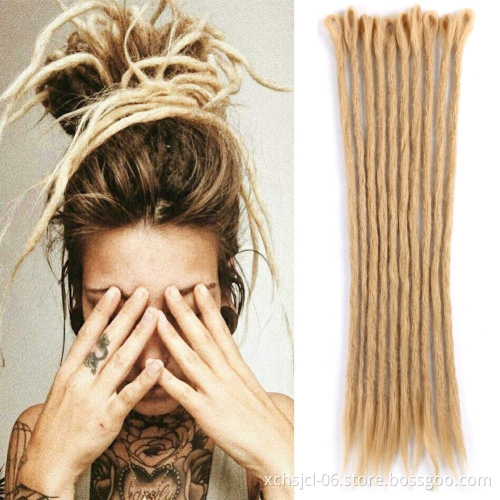 Dreadlack Locs Crochet Hair 20 inch Dreadlack Locs Crochet Hair Pre looped Synthetic Crochet Braiding Hair for Women